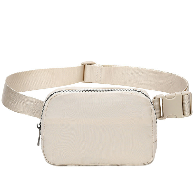 Wholesale Waist bag nylon waterproof chest bag outdoor sports running mobile phone bag versatile crossbody men and women